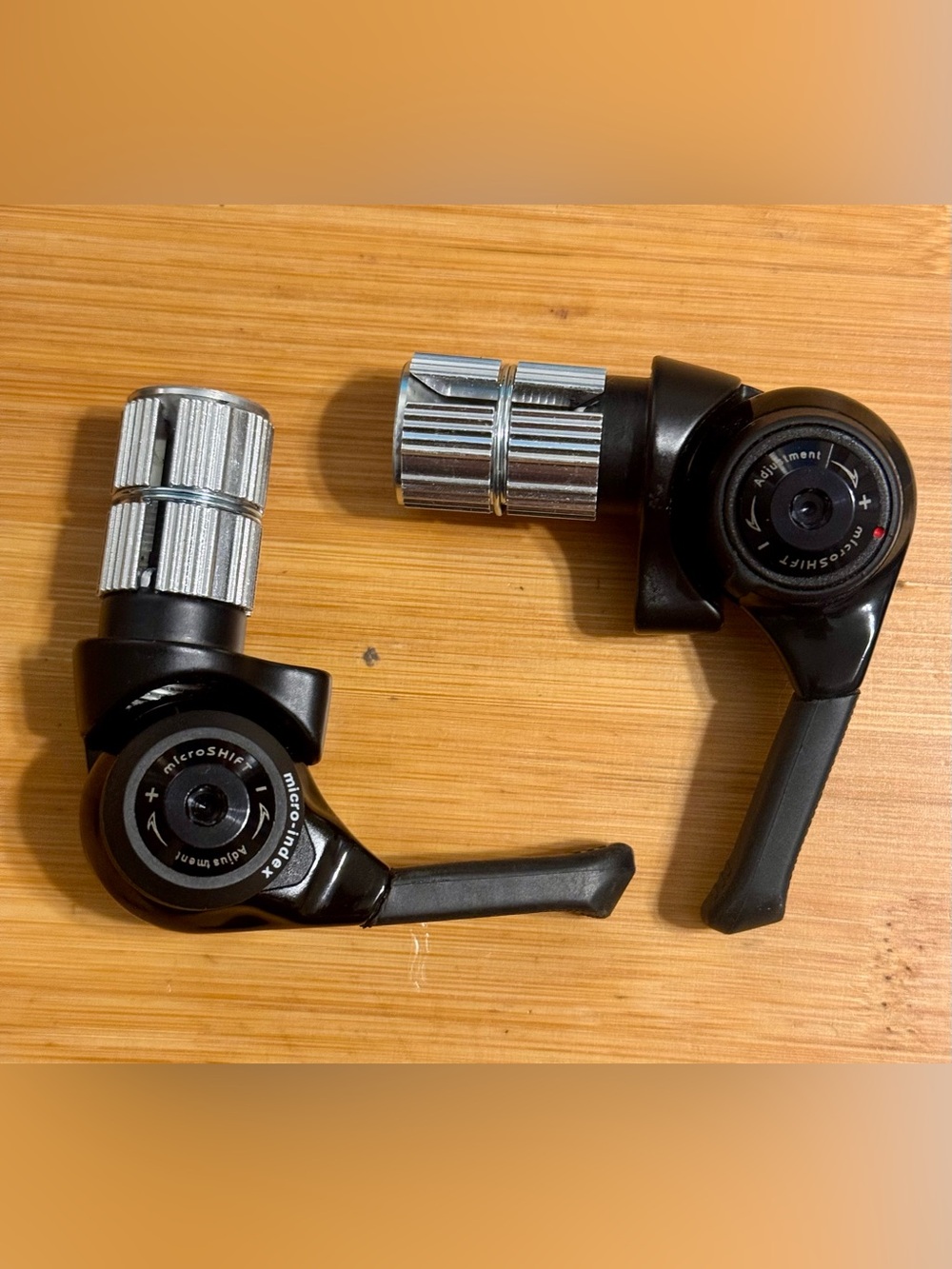 Microshift 2/3x10 Speed Thumb Shifter Pair Left+Right. MTB BS-M10.